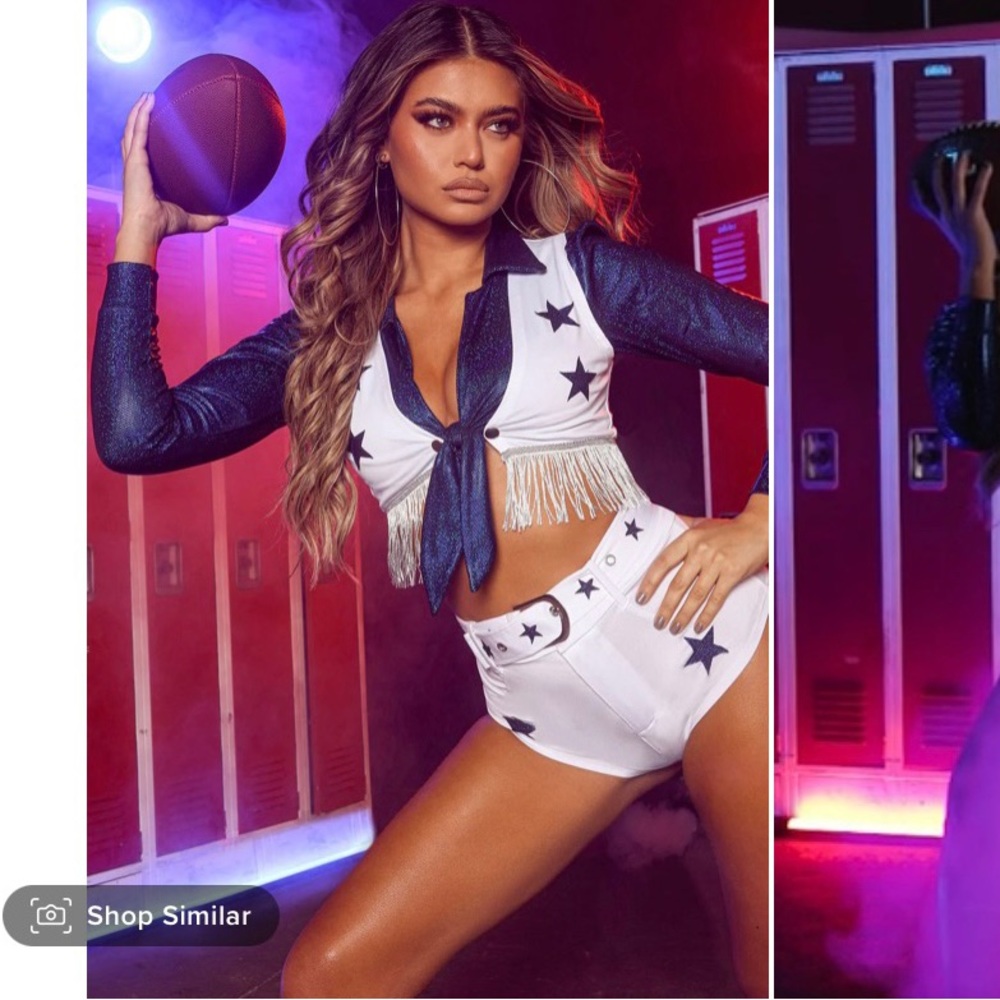 Dallas cowboys cheerleader costume
